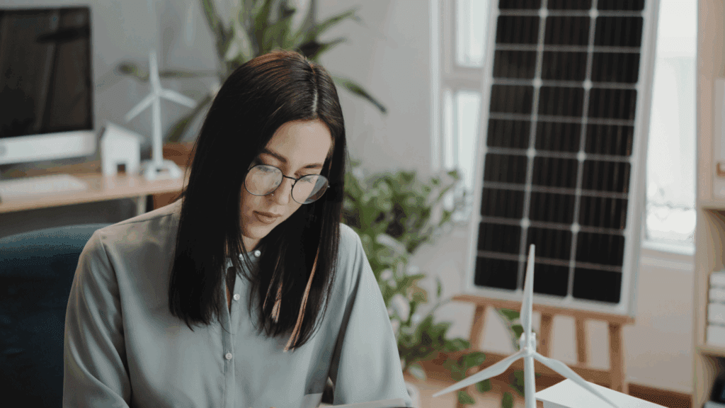 Renewable energy professional planning project resources to overcome delays and talent gaps
