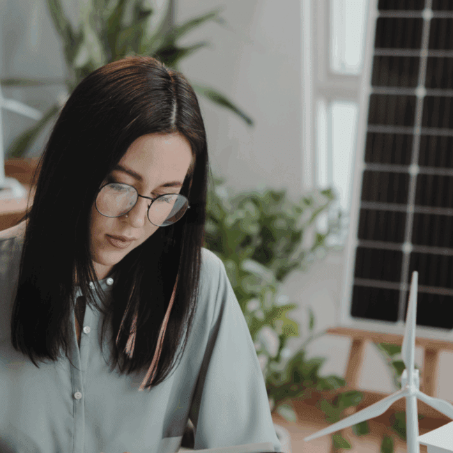 Renewable energy professional planning project resources to overcome delays and talent gaps