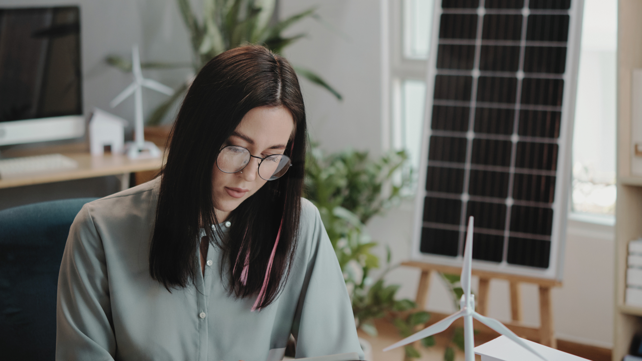 Renewable energy professional planning project resources to overcome delays and talent gaps