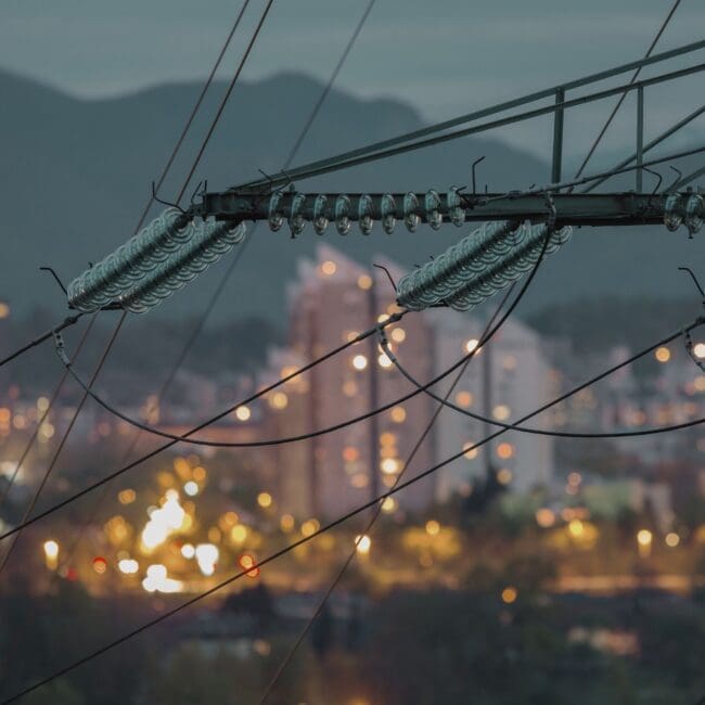 Power transmission infrastructure supporting digital infrastructure and clean power projects, aligned with specialist recruitment by Navitas Resourcing Group