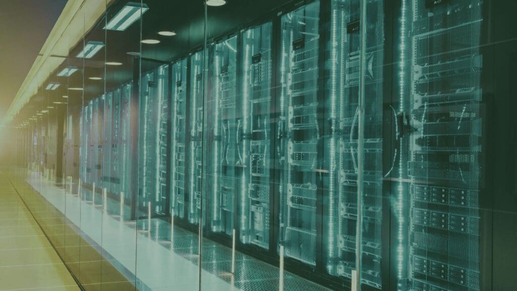 Modern data center server infrastructure representing projects led by Data Center Superintendents in US Mission Critical construction.